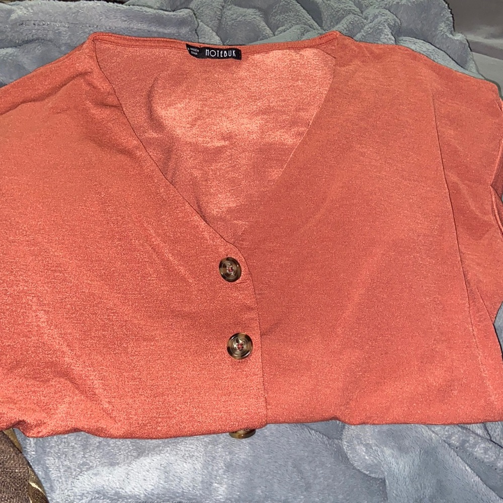 Burnt orange blouse🧡☄️